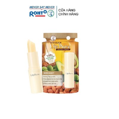 Son dưỡng môi không màu thành phần tự nhiên Lip Pure 3.9g