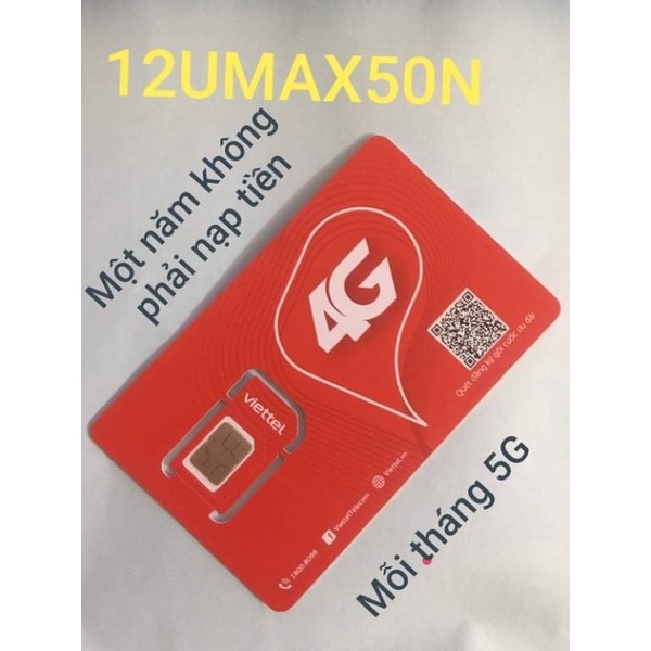 FREE 30 NGÀY} Sim 4G Viettel gói V120N có {4GB/Ngày} {120GB/Tháng} miễn phí gọi nội mạng dưới 20 phút