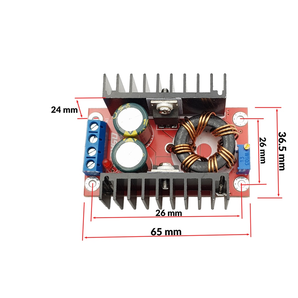 Mạch Tăng Áp DC 150W - OUVN