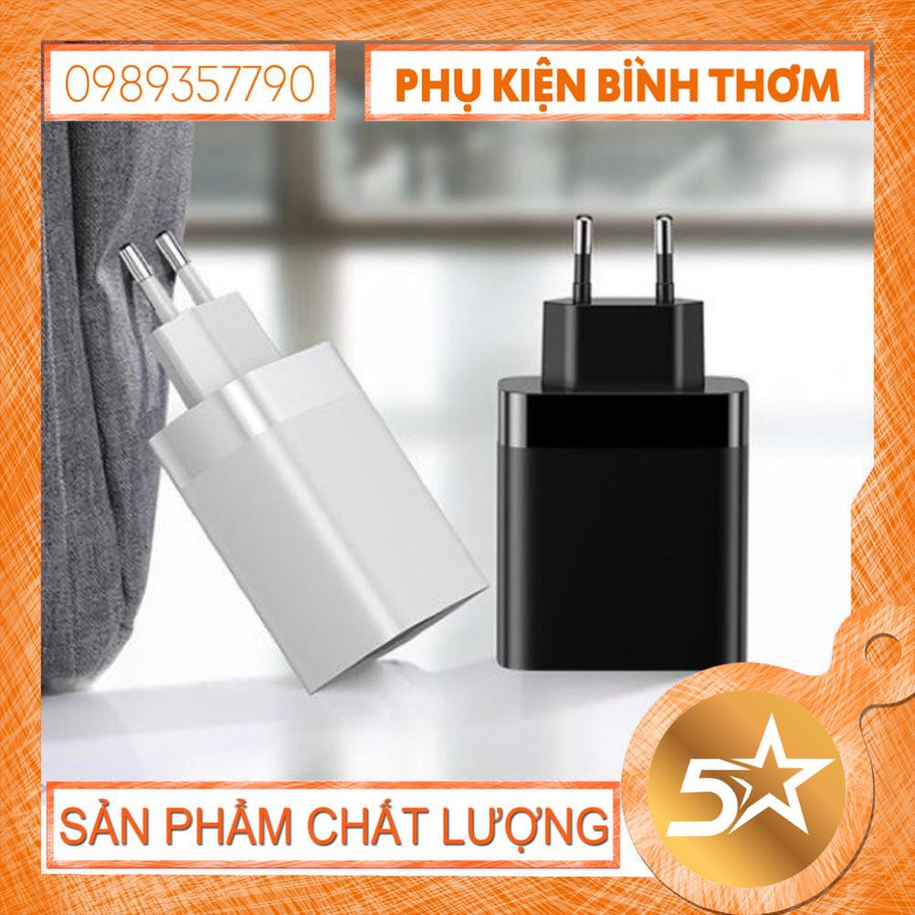 Củ Sạc Baseus Chia 4 Cổng USB Đa Năng Tốc Độ Nhanh 30W Dành Cho Điện Thoại IPhone 11 Pro Max Xiaomi Mi Samsung