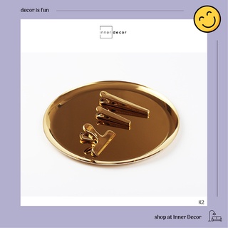 Khay tròn trang trí phụ kiện chụp ảnh