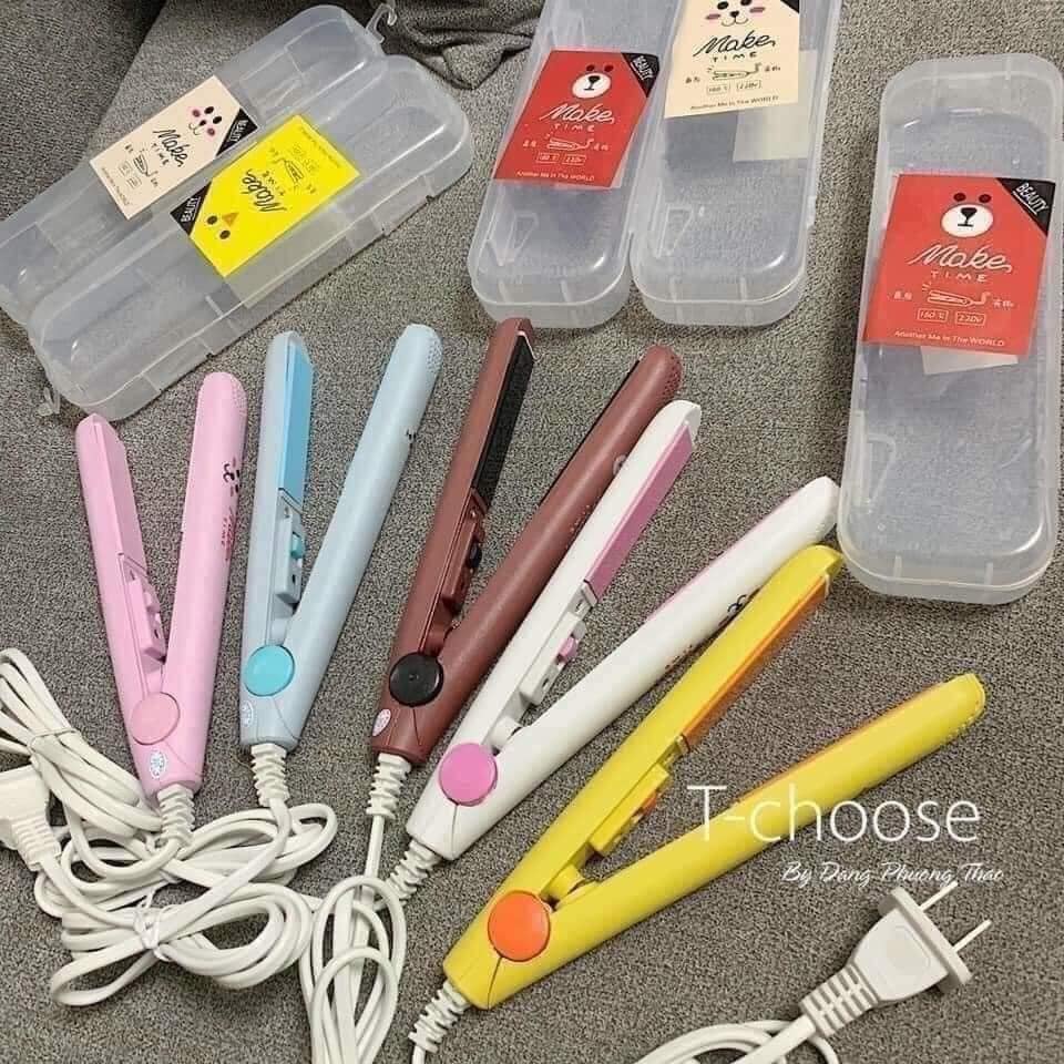 Máy là tóc mini hình cute Thích hợp với mọi loại tóc