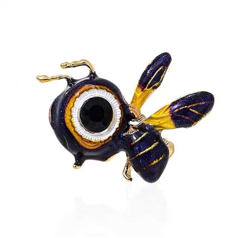 Thời Trang Ghim Cài Áo Hình Bọ Cánh Cứng Đính Đá Cá Tính