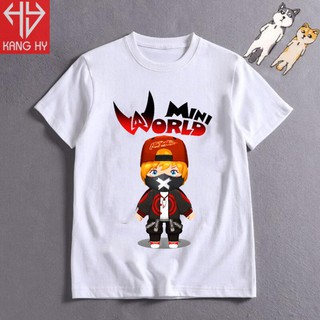 Rẻ vô địch- áo thun nhân vật games mini world f096