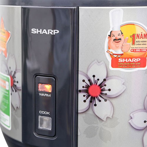 [Mã ELHADEV giảm 4% đơn 300K] Nồi cơm điện SHARP 1.8L KSNR181STV