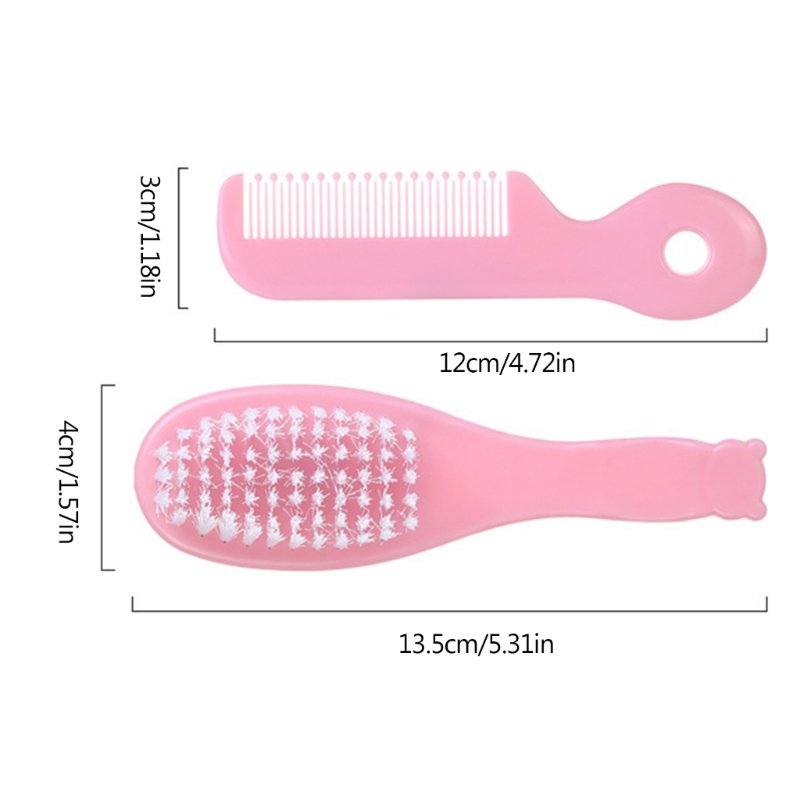 Lược Chải Tóc Mini Mềm Mại Tiện Dụng Cho Bé Sơ Sinh