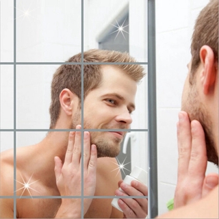 Unique and convenient bathroom wall mirror just for decoration