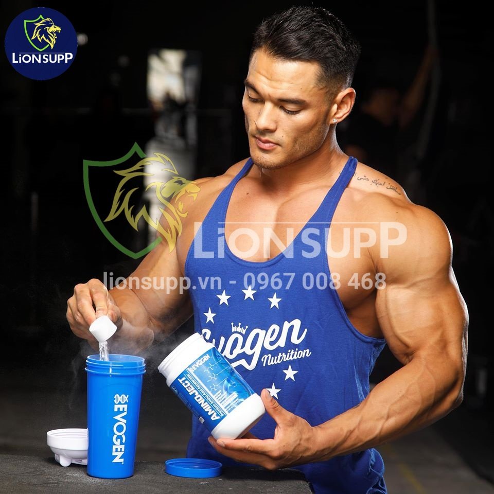 Evogen Shaker, Bình Lắc Chính Hãng Evogen 600ML, Không Nhựa BPA