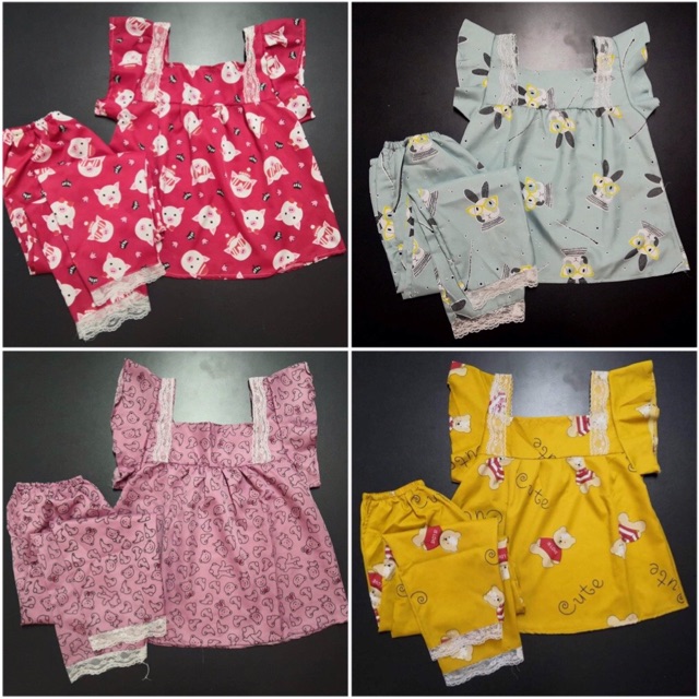 Bộ pijama Kate 2 dây quần dài Size&lt;60kg