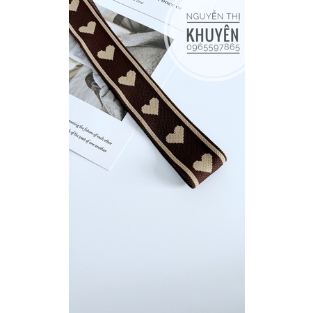Ruy băng lên dệt kim 4cm
