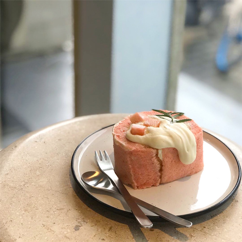 Muỗng Nĩa Ăn Tráng Miệng Bằng Thép Không Gỉ 304 Phong Cách Nhật Bản