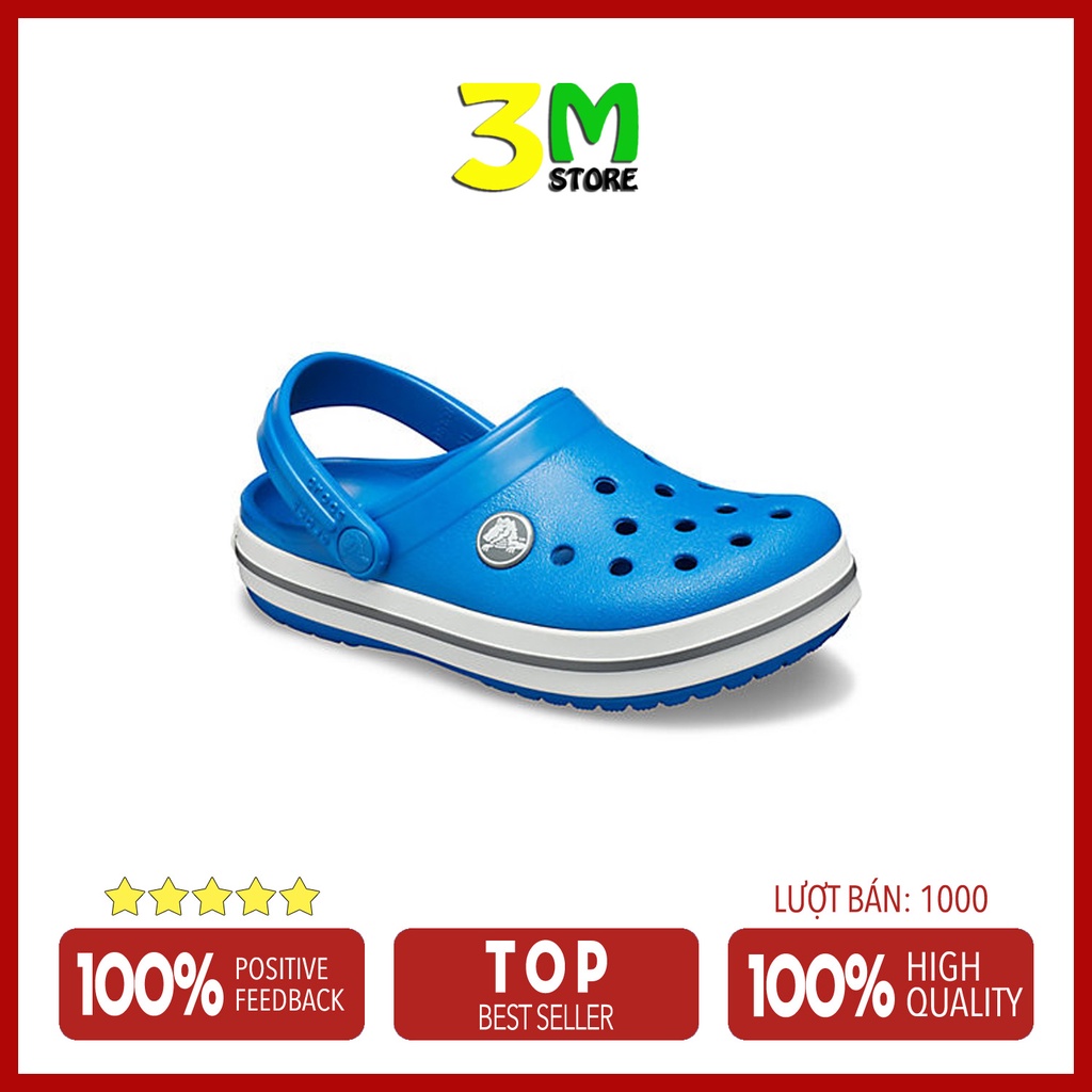 Dép Sục Clog Band 2021 Đẹp,Êm, Bền Nhẹ Cho Unisex Nhiều Màu