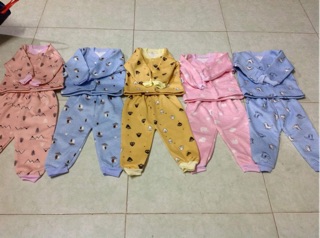 Combo 5 bộ nỉ bông