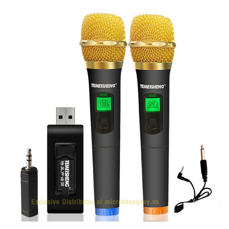 Hàng loại 1- Micro loa karaoke kéo Temeisheng W48-BH 12 tháng