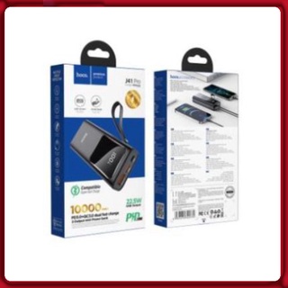 Pin sạc dự phòng 10000mAh chính hãng HOCO J41 Pro sạc nhanh Quick Charger PD 3.0 22.5W nhỏ gọn tiện lợi