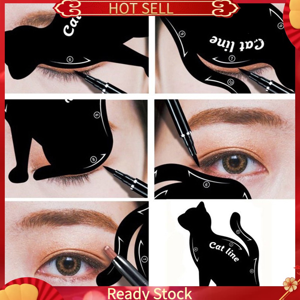 [Hàng mới về] Cặp khuôn kẻ mắt trang điểm làm đẹp