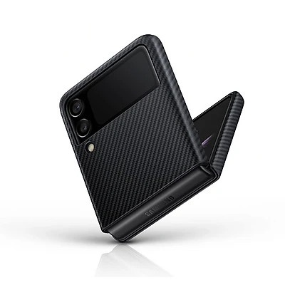 CHÍNH HÃNG Ốp lưng X - Level kevlar Vân Carbon Samsung Z Flip 3 4 Z Fold 3 5G 2 mảnh bảo vệ máy màu cực đẹp