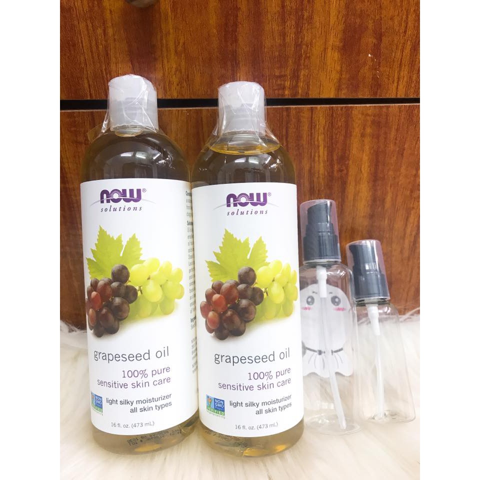 Dầu Hạt Nho Now Solutions Grapeseed Oil