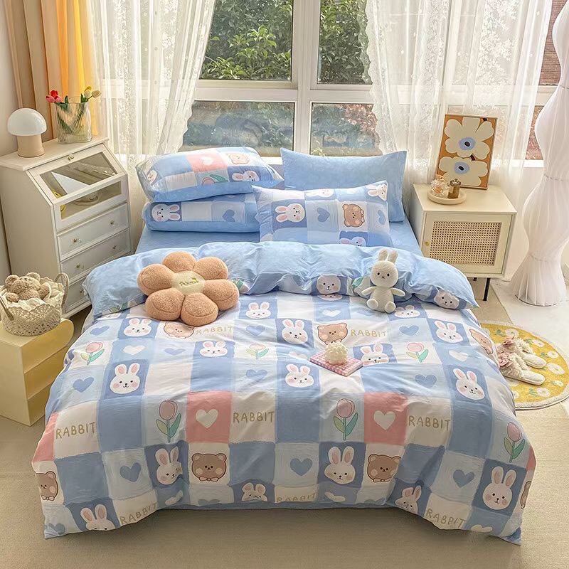 Bộ Chăn Ga Gối COTTON DEMIN (Mật Decor)