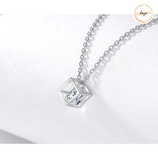 Dây chuyền mặt khối lập phương