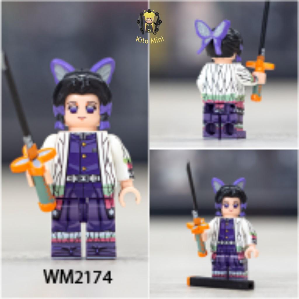 Minifigures Demon Slayer Lắp Ráp Mô Hình Nhân Vật Truyện Tranh Hoạt Hình Thanh Diệt Quỷ WM6116