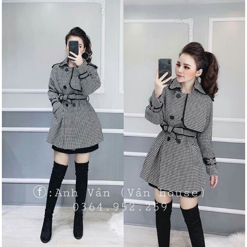 áo dạ trần và lót lông