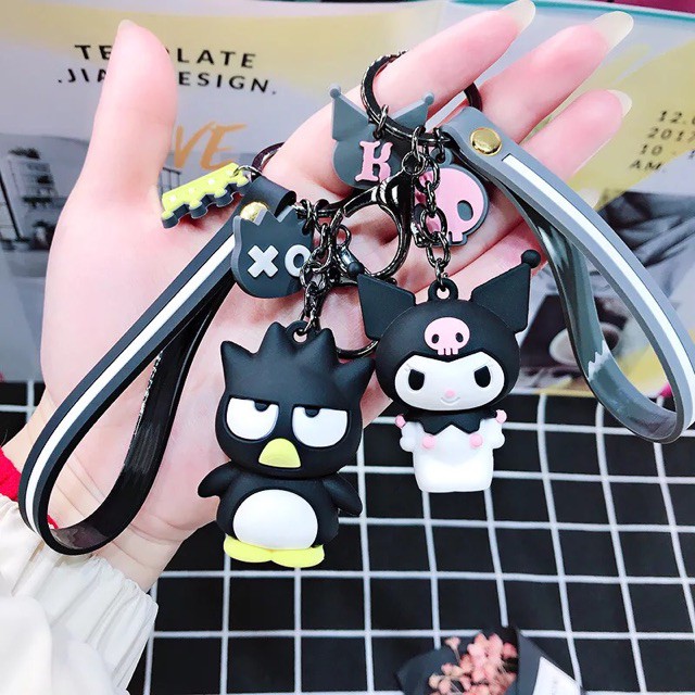 Móc khóa charm hoạt hình động vật xinh xắn
