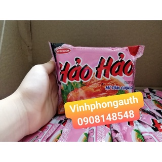 Thùng 30 gói mì hảo hảo acecook 75g vị chua cay