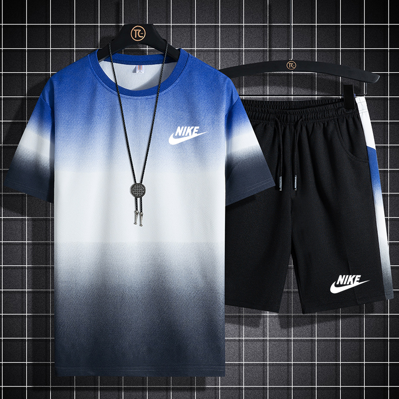 Bộ Đồ Thể Thao Nike Cỡ Lớn Phối Màu Gradient Sành Điệu Cho Nam | BigBuy360 - bigbuy360.vn