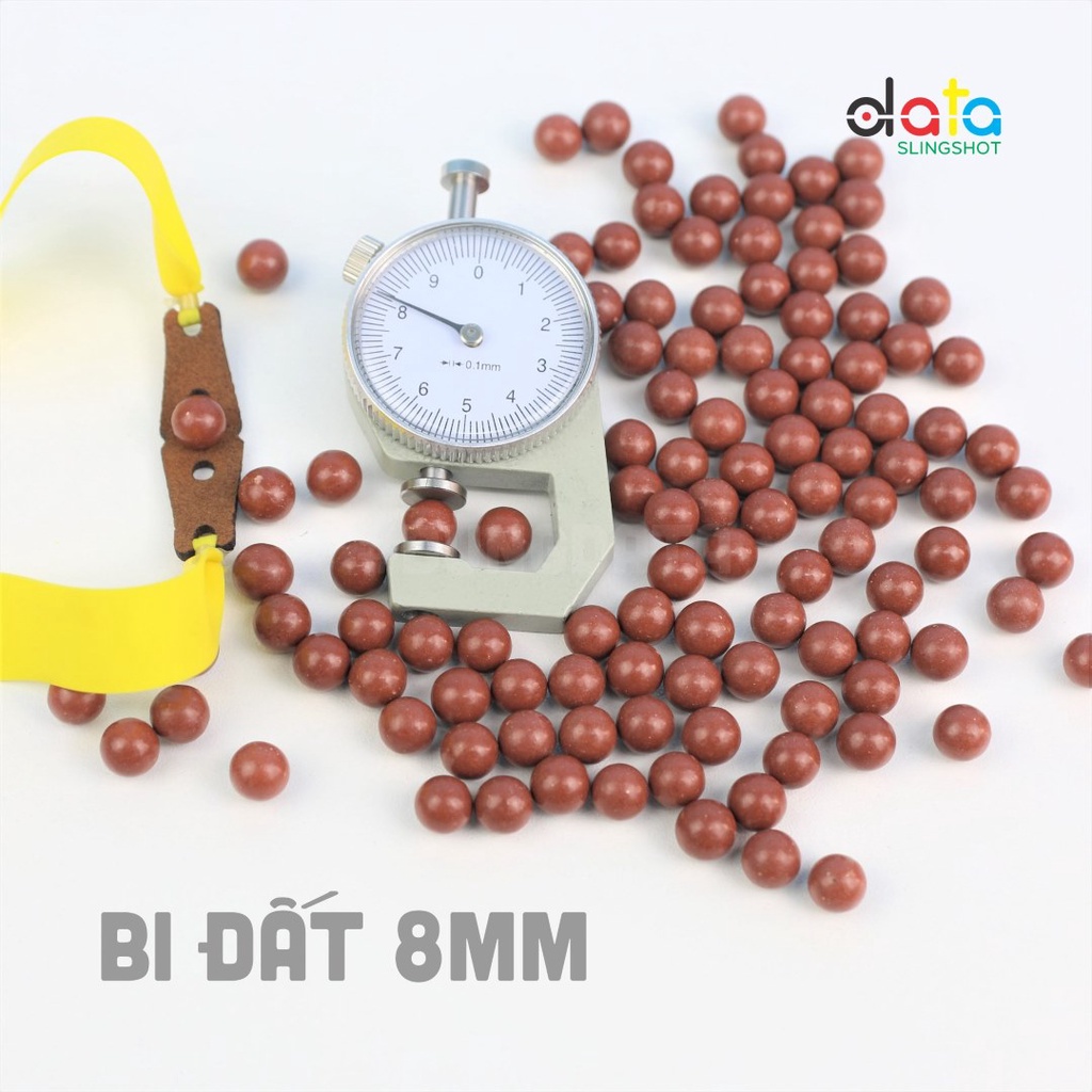 0.5KG Bi đất nung 8mm - DATA SlingShot