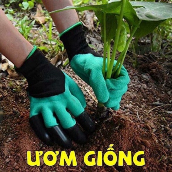 Găng tay làm vườn chuyên dụng loại siêu bền, bới đất chăm sóc cây trồng tiện ích - MonacoStore -BHGR