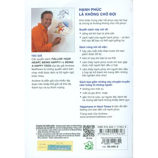 Sách - Hạnh Phúc Là Không Chờ Đợi
