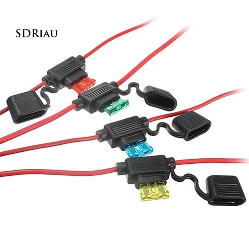 Hộp cầu chì tiêu chuẩn Auto 10A 15A 20A 30A cỡ vừa chống thấm nước cho ô tô