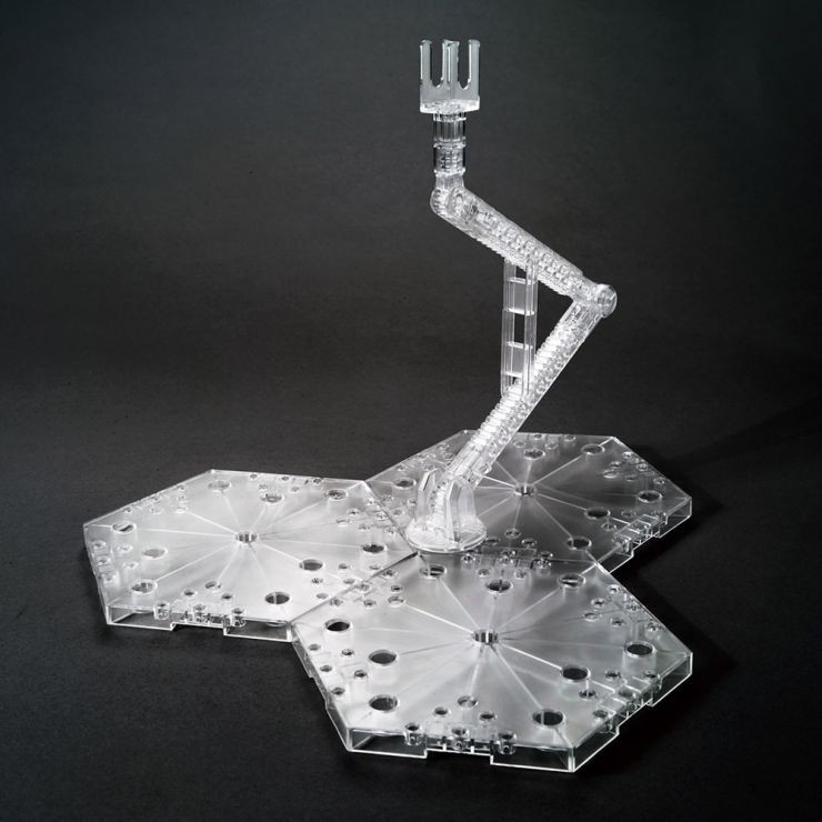Đồ Chơi Lắp Ráp Anime Đế Action Base 4 CLEAR Bandai Clear 4 Dành Cho Mô Hình Gundam Tỷ Lệ 1:100 Và 1:144 MG RG