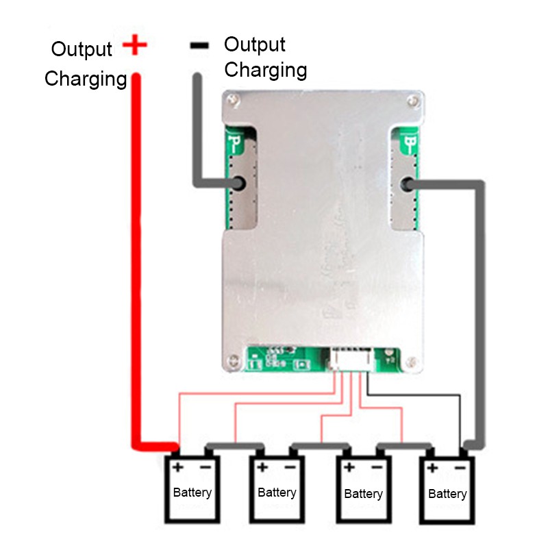Mô Đun Bảo Vệ Pin 4s 12v 50a Lifepo4 800a Cho Xe Ô Tô