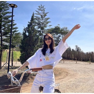 Áo crop top siêu cute
