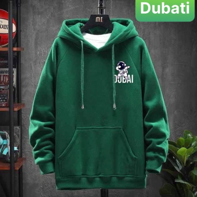 ÁO KHOÁC HOODIE NAM NỮ XANH VE CHAI NASA DUBAI CHẤT NỈ DÀY PHOM FORM RỘNG CHỐNG NẮNG, NÓNG ĐÔNG HÈ PHONG CÁCH MỚI -DUBAT