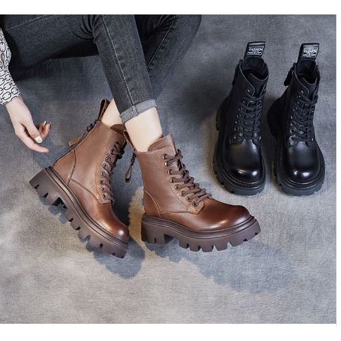 BOOT CỔ THẤP NAM WEDE MŨI TRÒN