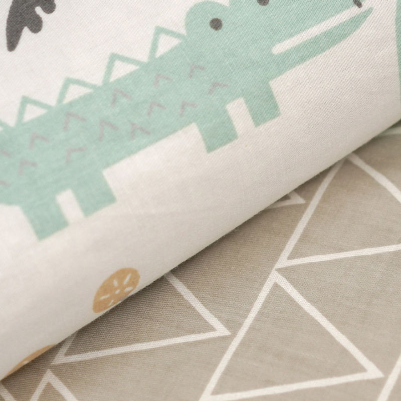 Bộ 6 Gối Cotton Mềm Bảo Vệ Nôi Em Bé Sơ Sinh