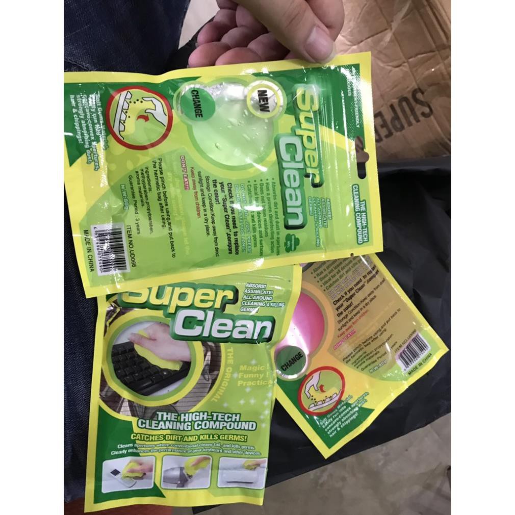 Combo Gel Vệ Sinh Đa Năng Super Clean ( combo 2 gói )