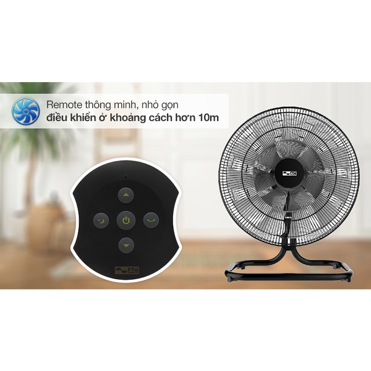 Quạt sàn chân quỳ AC AIF01D1818 Có Remote, Bảo Hành 24 Tháng