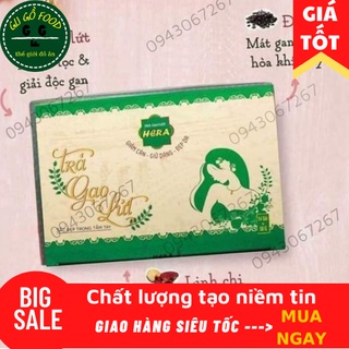 TRÀ GẠO LỨT GIẢM CÂN THẢO MỘC HERA HỘP XANH HIỆU QUẢ SAU 1 LIỆU TRÌNH (hộp 14 gói)