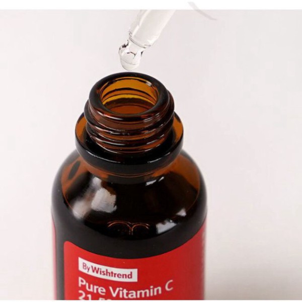 Tinh Chất Vitamin C Nồng Độ Cao Dưỡng Trắng Da, Mờ Thâm Nám By Wishtrend Pure Vitamin C 21.5 Advanced Serum 30ml E2