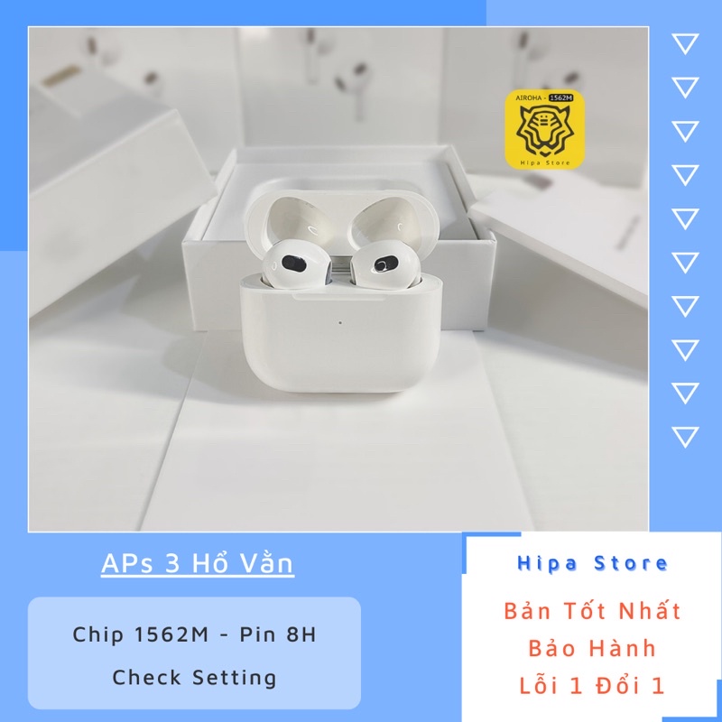 Siêu Phẩm Tai Nghe Bluetooth TWS 3 Bản Mới Hoàn Thiện Tuyệt Đối - Pin 5H | Hipa Store