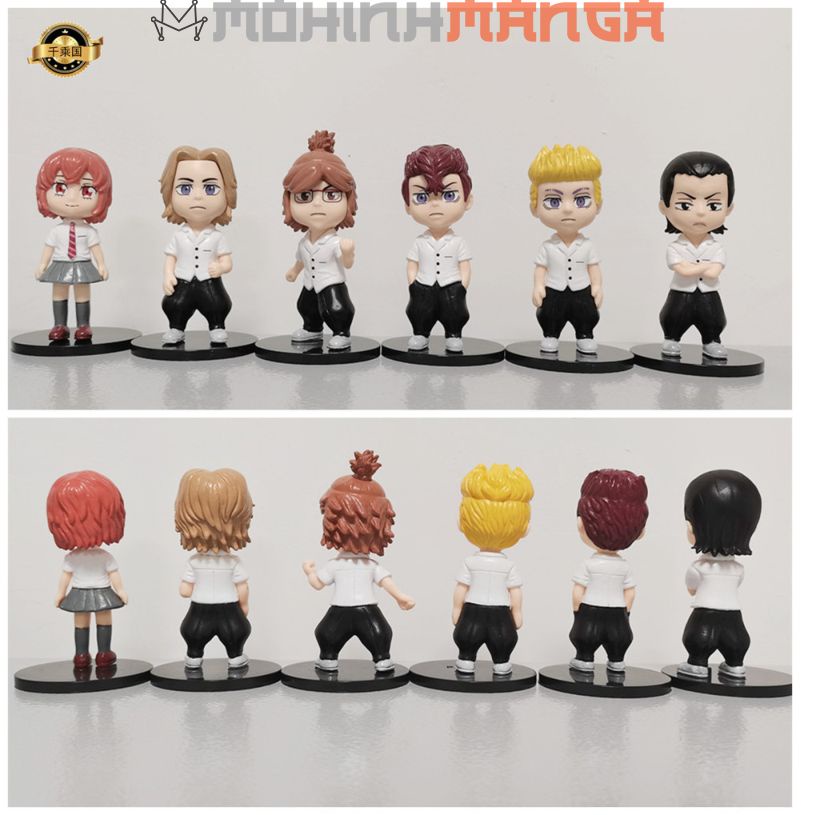 Mô hình figure 11 nhân vật Tokyo Revengers Manjiro Sano Takemichi Draken Hinata Tachibana Ken Ryuguji Keisuke Baji Sanzu