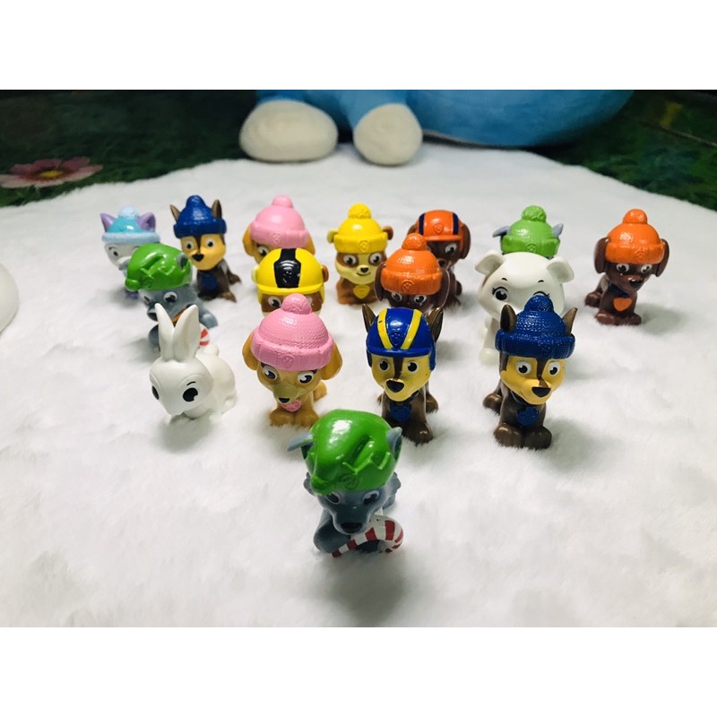 Set 10 chú chó cứu hộ mini Paw Patrol