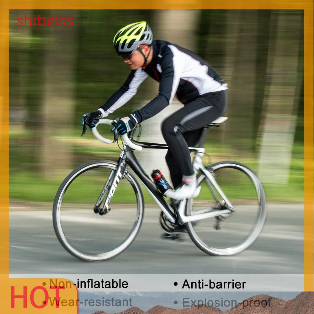 （ʚshibelss）700x23C Fixed Gear Free Inflatable Explosion-proof Bicycle Solid Dead Tire 