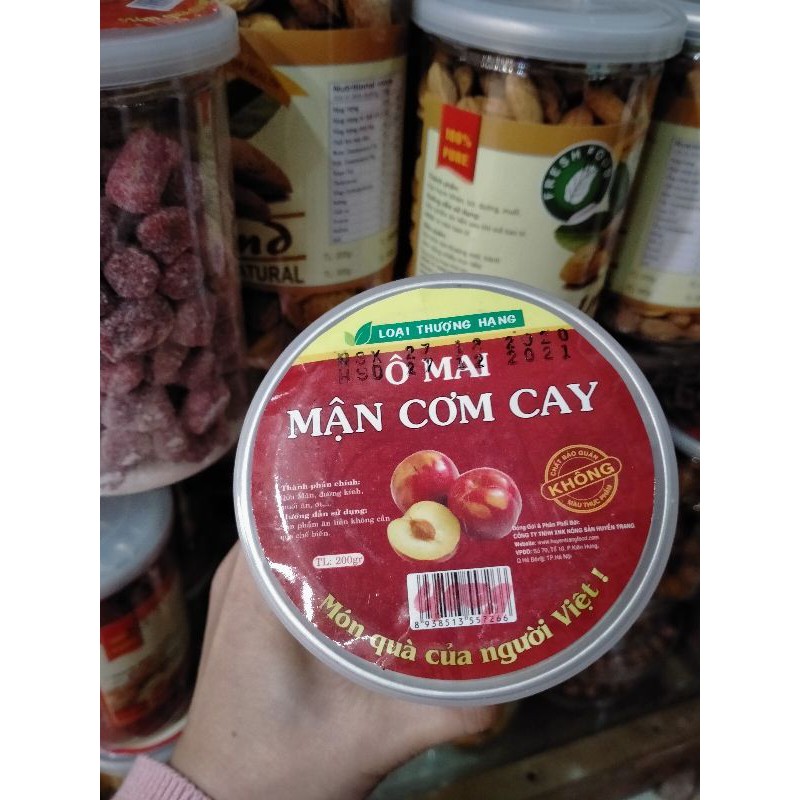 Ô mai các loại siêu ngon