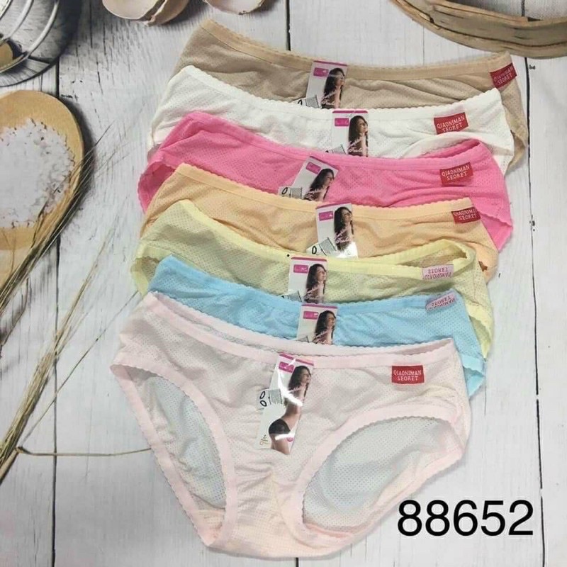 [VM009 Giá Sập Sàn] Quần Lót Nữ Thun Coton Thái Cotton Thông Hơi | BigBuy360 - bigbuy360.vn