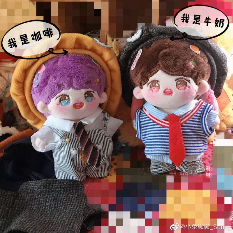 Quần áo Qutfit Nam Kinh 20cm - Vương Nhất Bác x Tiêu Chiến